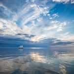 Sailing-ship-on-the-calm-water